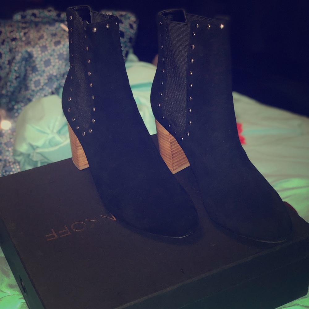 Rebecca Minkoff suede bootie